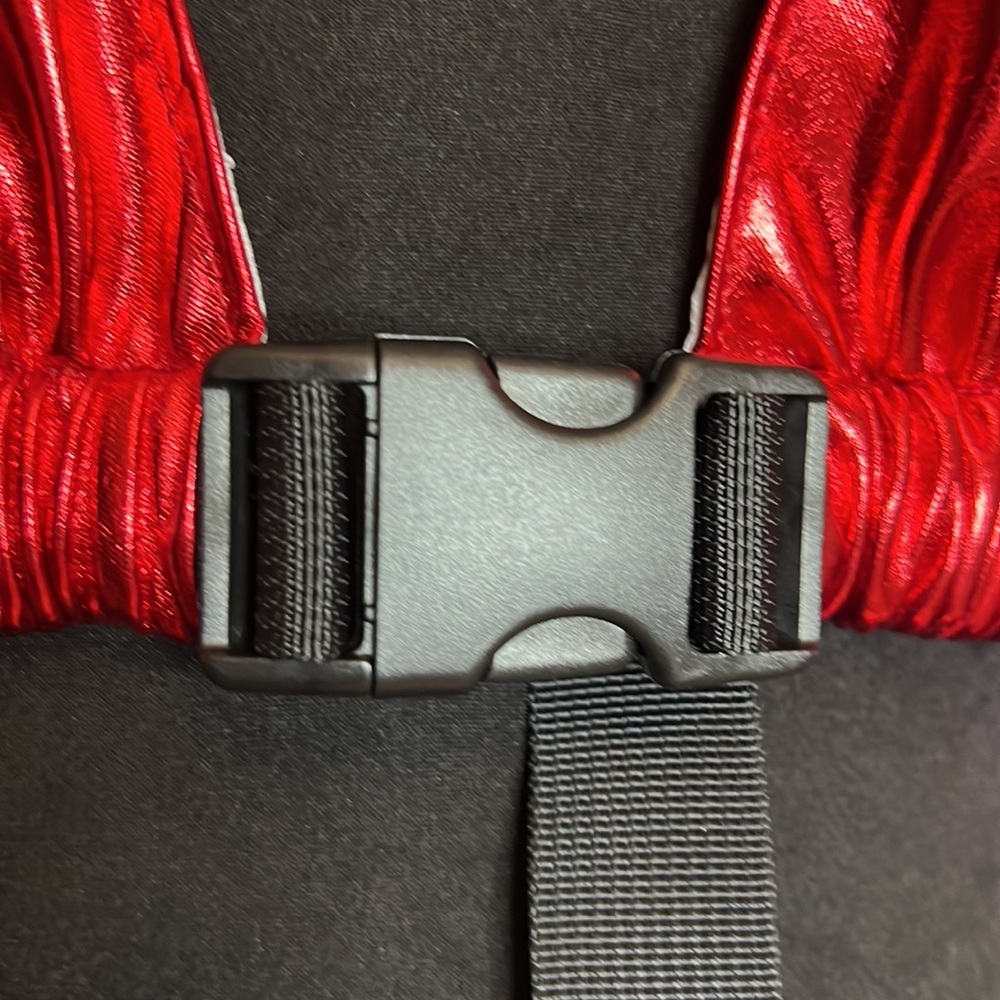 New Red Rave Halter Top - Picture 5 of 12